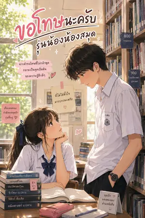 ปกนิยาย ขอโทษนะครับ รุ่นน้องห้องสมุด