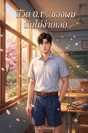 ปกนิยาย ชีวิต 0.1% ของผม มันไม่ง่ายเลย