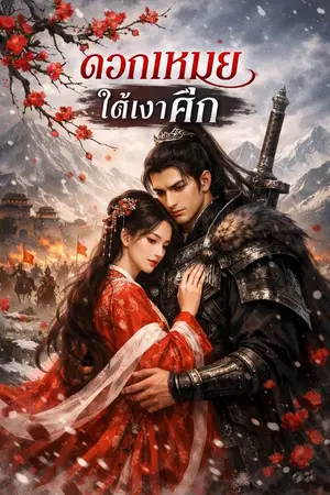 ปกนิยาย ดอกเหมยใต้เงาศึก