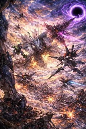 ปกนิยาย จักรกลแห่งอรุณนูโร [Mugen Nuero Senki]