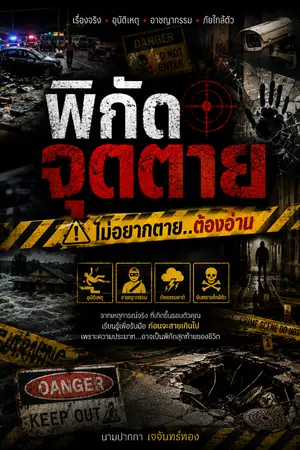 ปกนิยาย พิกัดจุดตาย