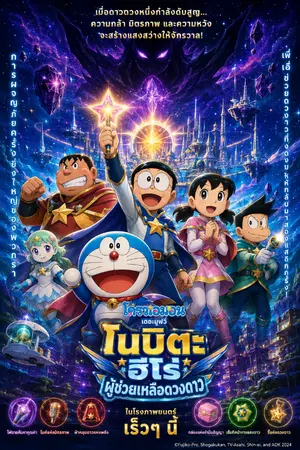 ปกนิยาย Doraemon: โนบิตะ ฮีโร่ผู้ช่วยเหลือดวงดาว