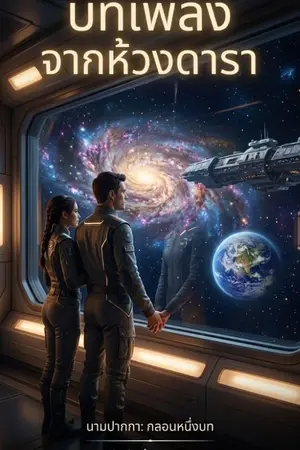 ปกนิยาย บทเพลงจากห้วงดารา