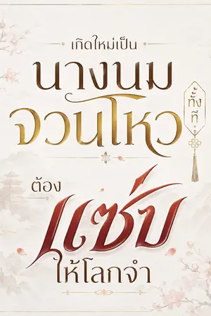 ปกนิยาย เกิดใหม่เป็นนางนมจวนโหวทั้งที ต้องแซ่บให้โลกจำ