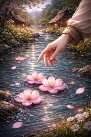 ปกนิยาย คำสาปดอกเหมยใต้จันทรา