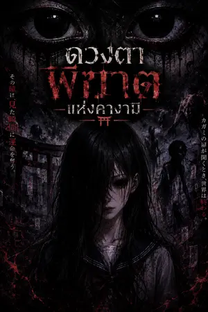 ปกนิยาย ิBLACK EYES - ดวงตาพิฆาตแห่งคางามิ