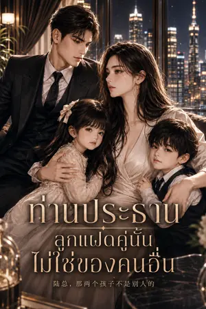 ปกนิยาย ท่านประธาน ลูกแฝดคู่นั้น ไม่ใช่ของคนอื่น (报告总裁，那对双胞胎真不是别人的)