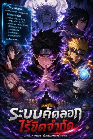 ปกนิยาย นารูโตะ: ระบบคัดลอกไร้ขีดจำกัด