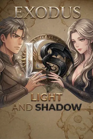 ปกนิยาย Exodus : Light and Shadow (เอกโซดัส : ปีกแห่งแสงกับพันธนาการแห่งเงา)