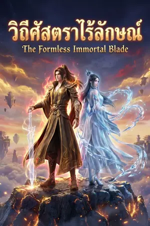 ปกนิยาย วิถีศัสตราไร้ลักษณ์ : The Formless Immortal Blade