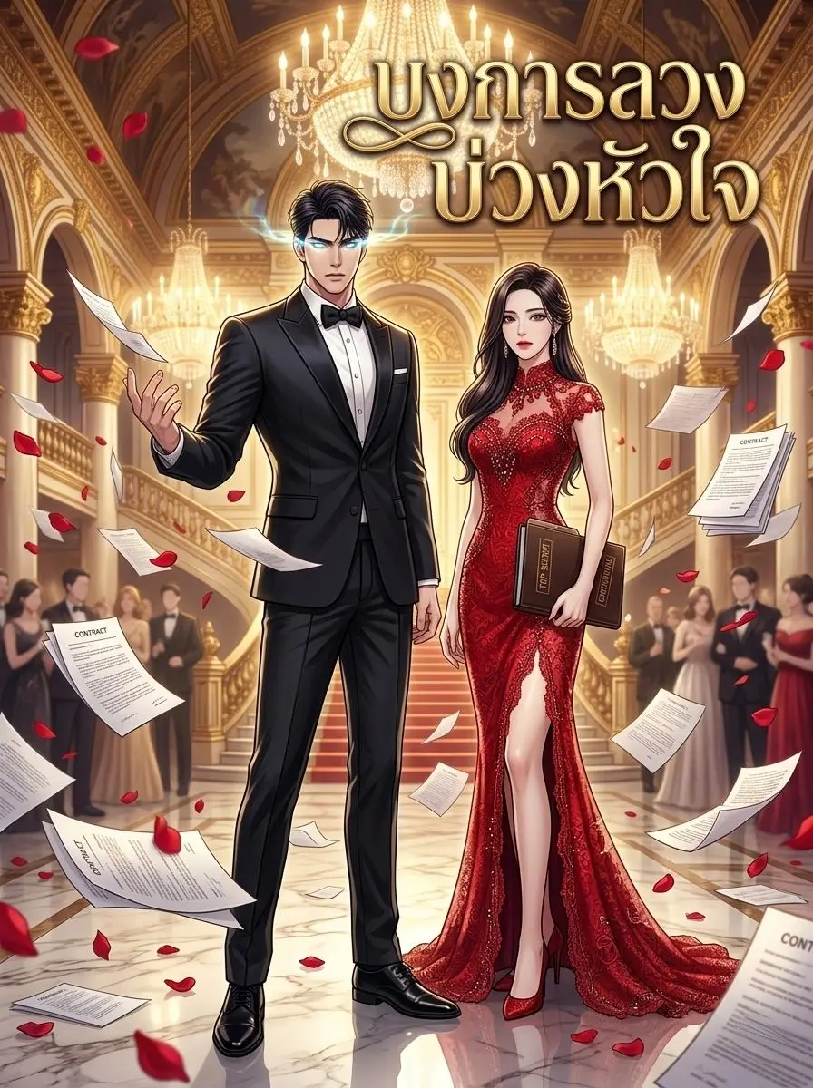 ปกนิยาย บงการลวง บ่วงหัวใจ