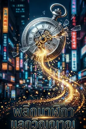 ปกนิยาย พลิกนาฬิกา แลกวิญญาณ