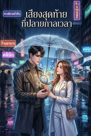 ปกนิยาย เสียงสุดท้ายที่ปลายกาลเวลา