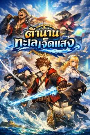 ปกนิยาย ตำนานทะเลเจ็ดแสง (Legend of the Seven Radiant Seas)