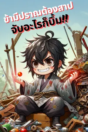 ปกนิยาย ข้ามีปราณต้องสาป จับอะไรก็บึ้ม