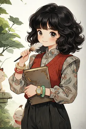 ปกนิยาย ข้ามมิติมาเป็นเศรษฐินีไซส์บิ๊ก (ที่มีสามีหล่อมาก)