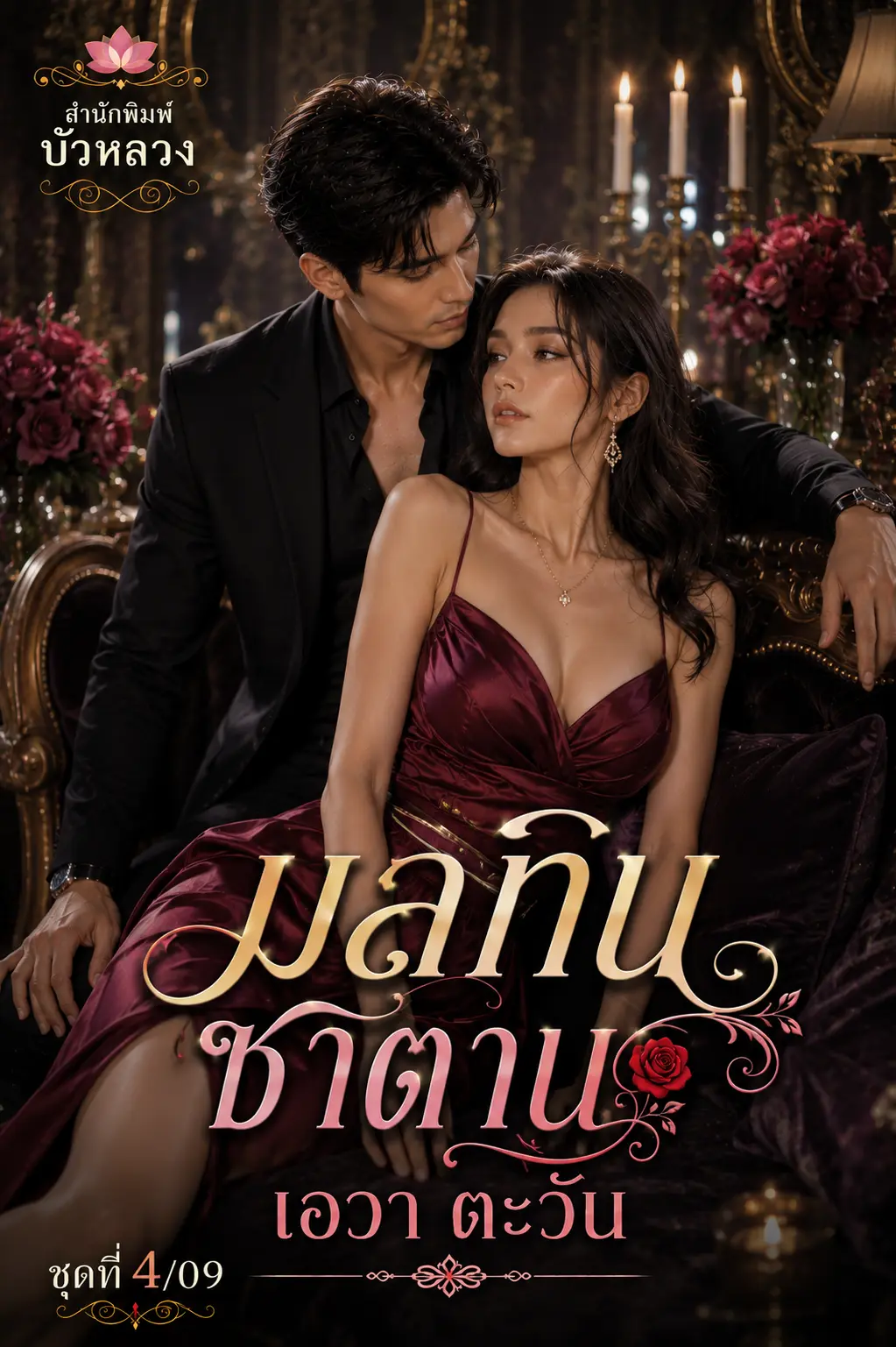 ปกนิยาย มลทินซาตาน_