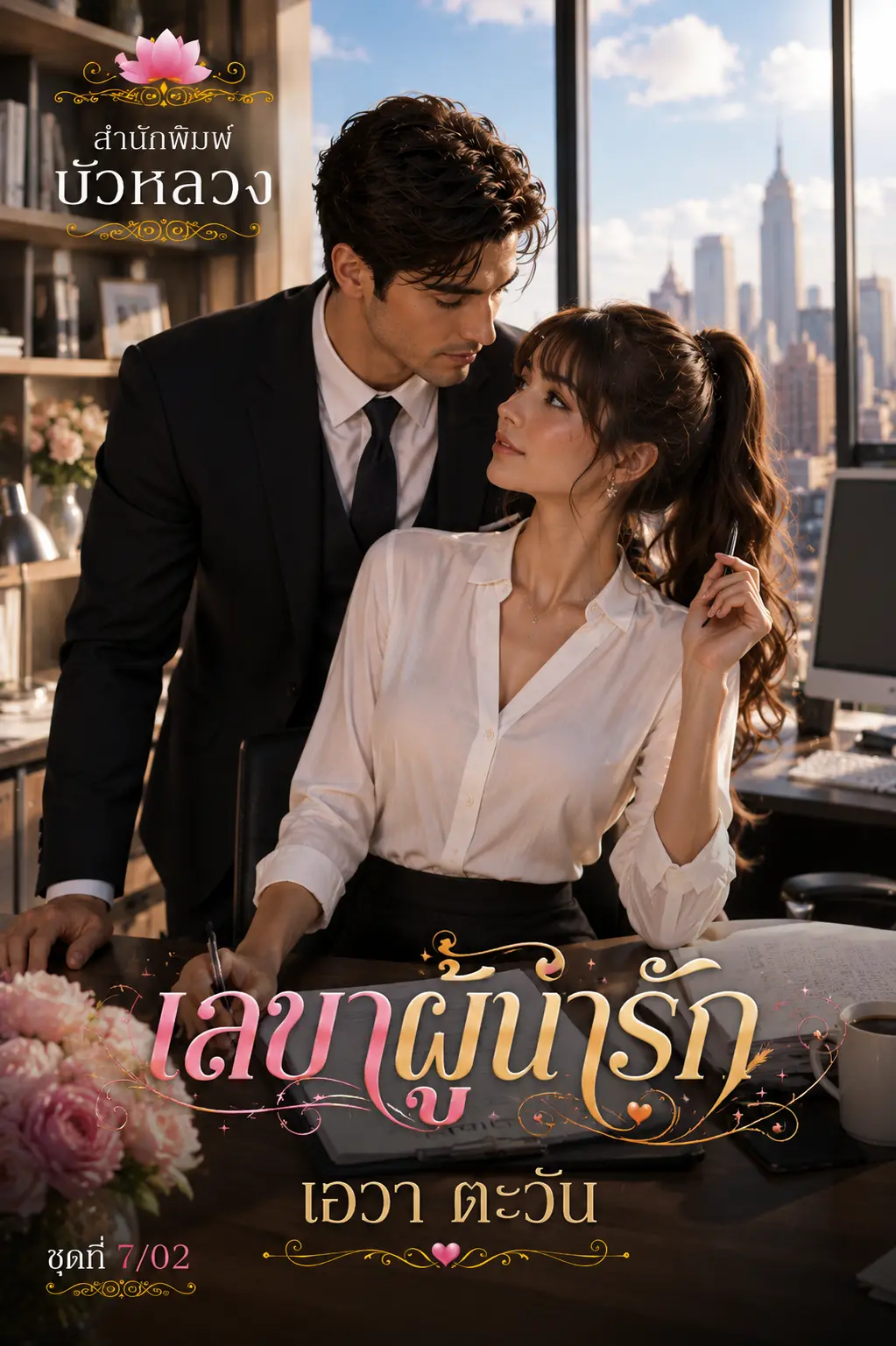 ปกนิยาย เลขาผู้น่ารัก_