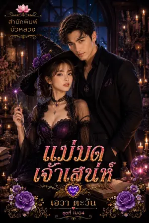 ปกนิยาย แม่มดเจ้าเสน่ห์_