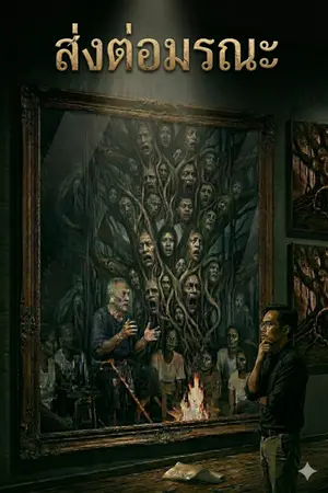 ปกนิยาย ส่งต่อมรณะ