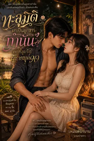 ปกนิยาย ทะลุมิติมรเป็นลูกสาวกำนัน
