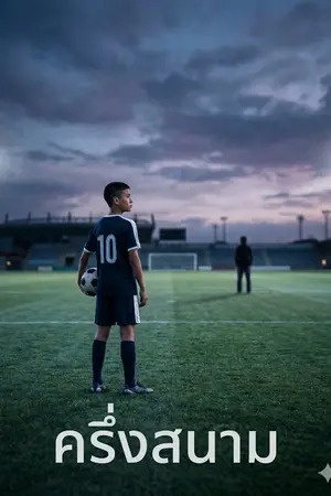 ปกนิยาย ครึ่งสนาม