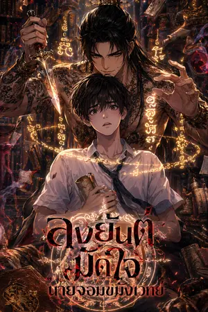 ปกนิยาย (นิยายวาย)ลงยันต์มัดใจ นายจอมขมังเวทย์