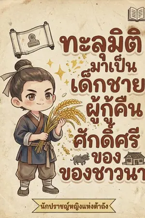 ปกนิยาย ทะลุมิติมาเป็นเด็กชายผู้กู้คืนศักดิ์ศรีของชาวนา