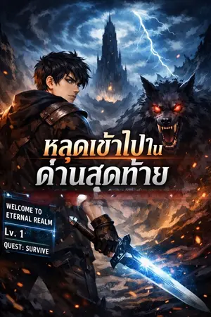 ปกนิยาย หลุดเข้าไปในด่านสุดท้าย