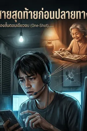 ปกนิยาย สายสุดท้ายก่อนปลายทาง