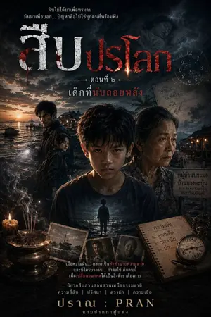 ปกนิยาย สืบปรโลก ตอนที่ 6 เด็กที่นับถอยหลัง