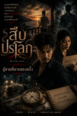 ปกนิยาย สืบปรโลก ตอนที่ 9 ผู้ชายที่ตายสองครั้ง