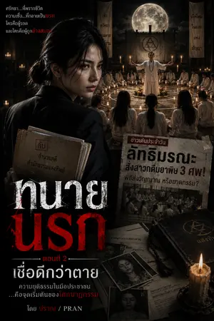 ปกนิยาย ทนายนรก ตอนที่ 2 "เชื่อดีกว่าตาย"