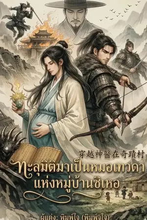 ปกนิยาย ทะลุมิติมาเป็นหมอเทวดา แห่งหมูบ้านชิงเหอ