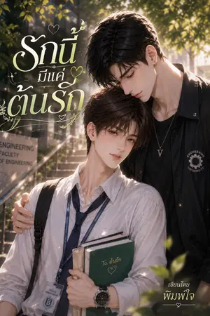 ปกนิยาย รักนี้มีแค่ต้นรัก