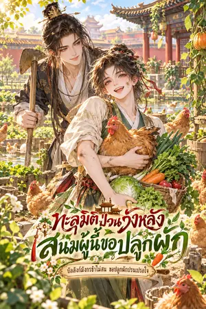ปกนิยาย ทะลุมิติป่วนวังหลัง สนมผู้นี้ขอปลูกผัก