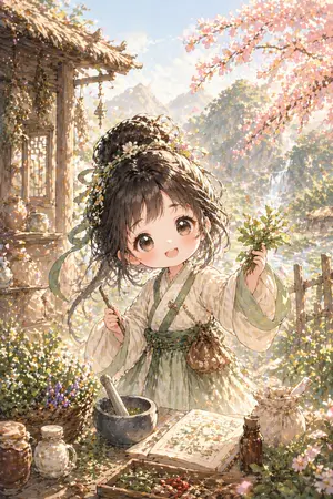 ปกนิยาย ยอดหมอหญิงตัวจิ๋วใจแจ๋ว