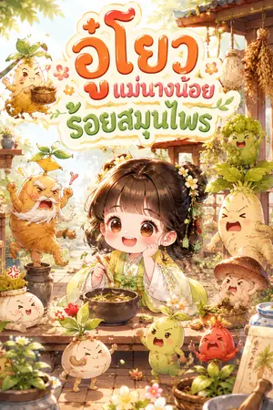 ปกนิยาย อู๋โยว แม่นางน้อยร้อยสมุนไพร