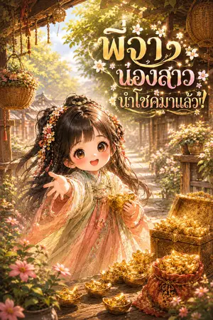 ปกนิยาย พี่จ้า น้องสาวนำโชคมาแล้ว!