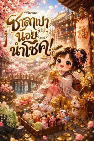 ปกนิยาย ชีวิตของซาลาเปาน้อบนำโชค!