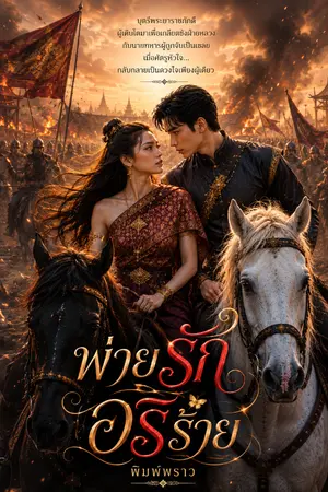 ปกนิยาย พ่ายรักอริร้าย