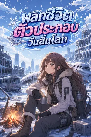 ปกนิยาย พลิกชีวิตตัวประกอบ วันสิ้นโลก