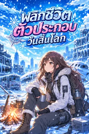 ปกนิยาย พลิกชีวิตตัวประกอบ วันสิ้นโลก