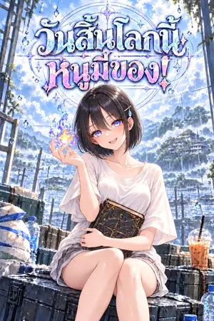 ปกนิยาย วันสิ้นโลกนี้ หนูมีของ!