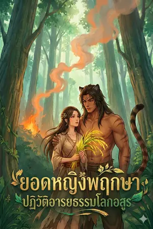 ปกนิยาย ยอดหญิงพฤกษา ปฏิวัติอารยธรรมโลกอสูร