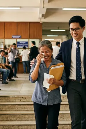 ปกนิยาย โรงละครใหญ่ ในห้องไกล่เกลี่ย