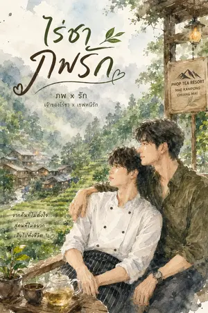 ปกนิยาย ไร่ชาภพรัก