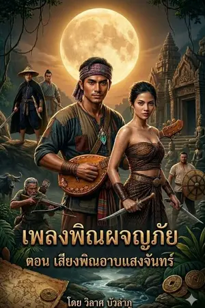 ปกนิยาย เพลงพิณผจญภัย