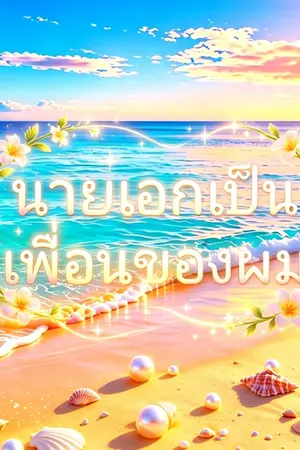 ปกนิยาย นายเอกเป็นเพื่อนของผม