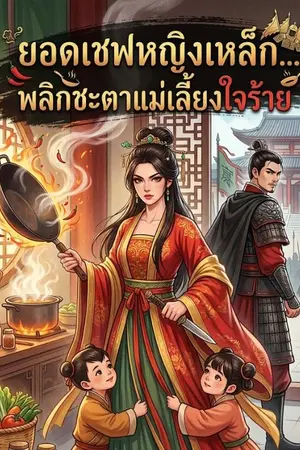 ปกนิยาย ยอดเชฟหญิงเหล็ก...พลิกชะตาแม่เลี้ยงใจร้าย